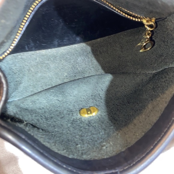 Vintage Coach legacy Watson #9981 Black Leather Crossbody Bag - Picture 12 of 14